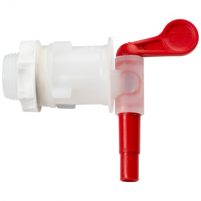 Кран пластиковый 3/4 длинный носик Кран пластиковый 3/4 длинный носик