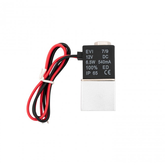 Соленоидный клапан 12v Ду 2,5 (Эвелен) без штуцеров Соленоидный клапан 12v Ду 2,5 (Эвелен) без штуцеров
