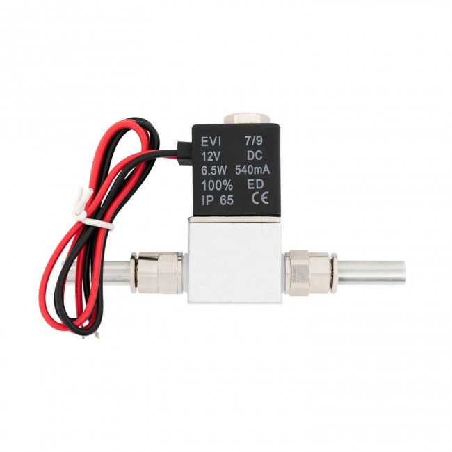 Соленоидный клапан 12v Ду 2,5 (Эвелен) без штуцеров Соленоидный клапан 12v Ду 2,5 (Эвелен) без штуцеров