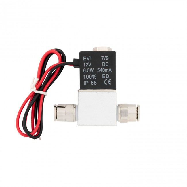 Соленоидный клапан 12v Ду 2,5 (Эвелен) без штуцеров Соленоидный клапан 12v Ду 2,5 (Эвелен) без штуцеров