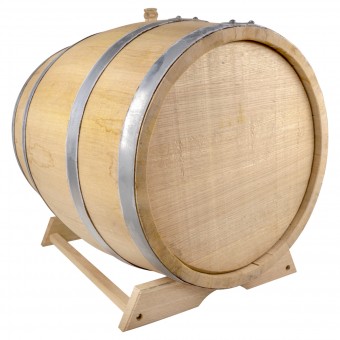 Дубовая бочка 100 л. "Профи" на подставке Дубовая бочка 100 л. "Профи" на подставке