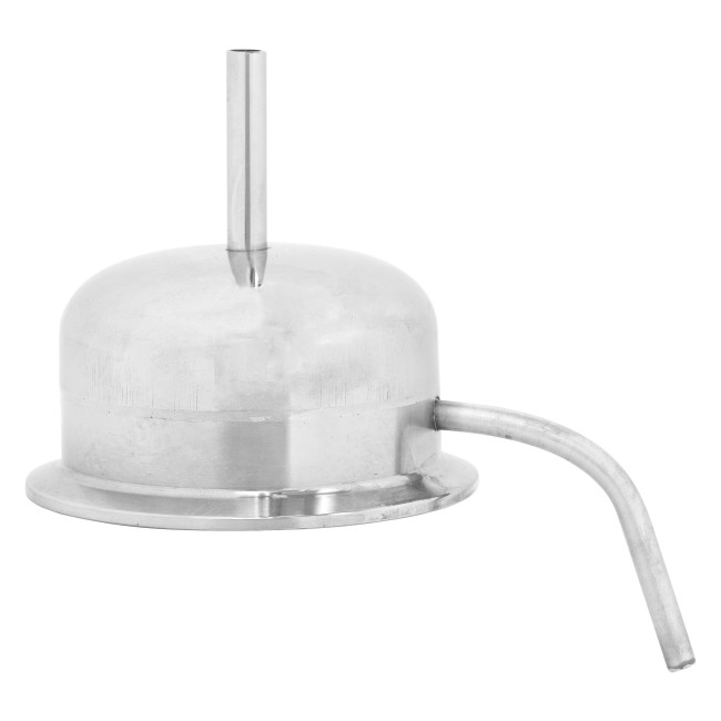 Носик купольный для холодильника CLAMP 3,0" AISI (трубка связи с атмосферой)