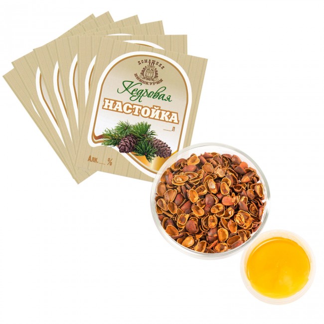 Набор для приготовления настойки "Кедровая на Меду"