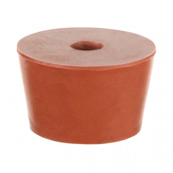 Пробка силиконовая 33/40 h-25 с каналом