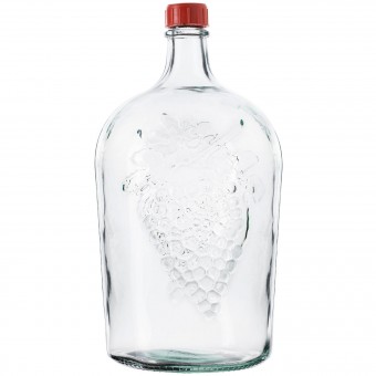 Бутылка "Виноград" 5 л. бесцветная Бутылка "Виноград" 5 л. бесцветная