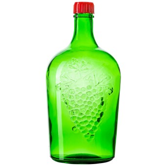 Бутылка "Виноград" 3 л. зеленая Бутылка "Виноград" 3 л. зеленая