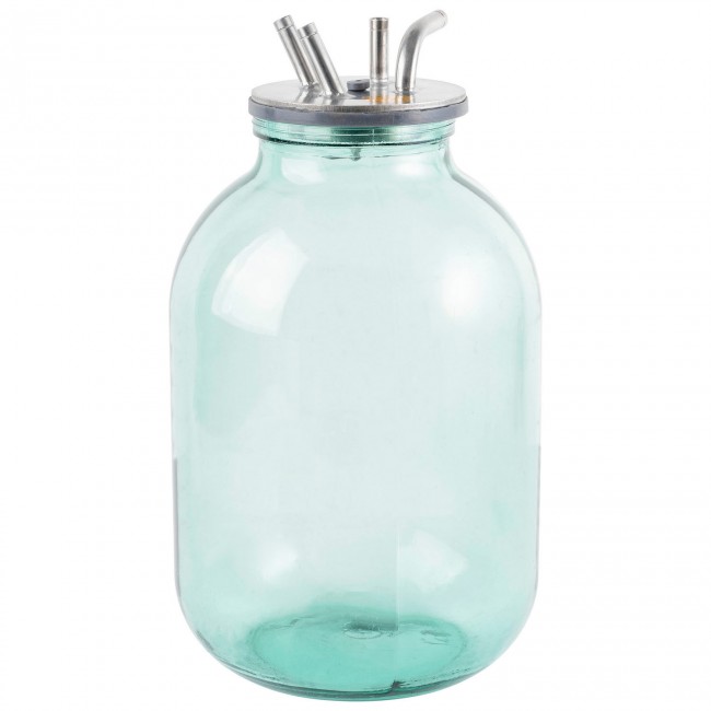 Крышка приемной емкости для дистилляции под вакуумом ароматных спиртов V2.0