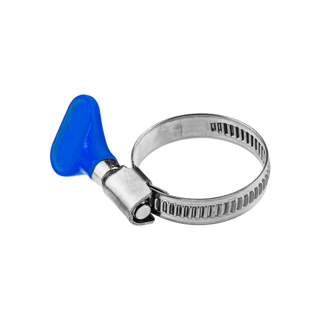 Хомут "Бабочка" нерж. 12-22 мм  Хомут "Бабочка" нерж. 12-22 мм