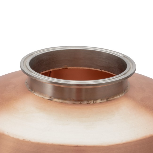 Луковица "Аламбик 21" большая, медь с соединением CLAMP 3.0" Луковица "Аламбик 21" большая, медь с соединением CLAMP 3.0"