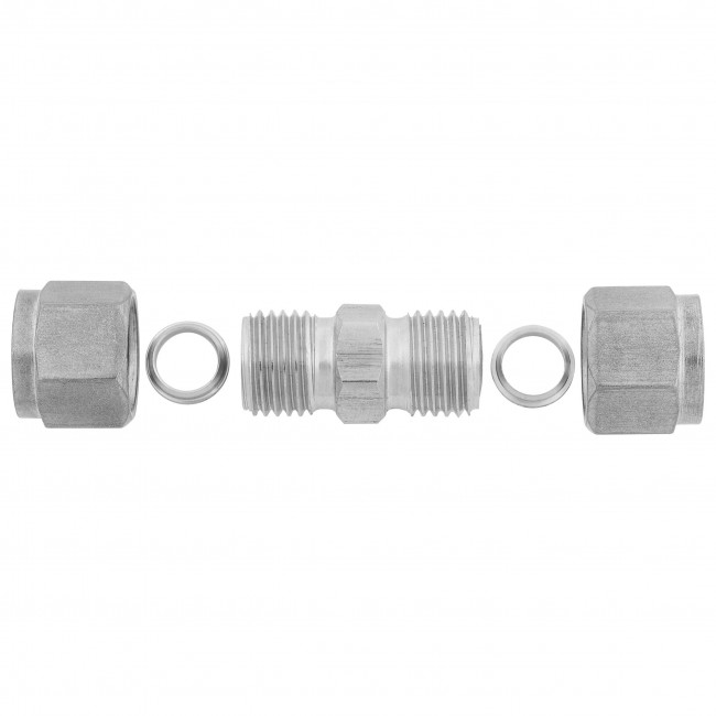Штуцер прямой под фиксацию гайкой