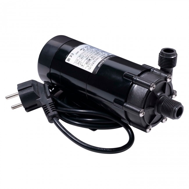 Насос с магнитным приводом MP-15RM корпус из ПФС (штуцер НР 1/2") Насос с магнитным приводом MP-15RM корпус из ПФС (штуцер НР 1/2")