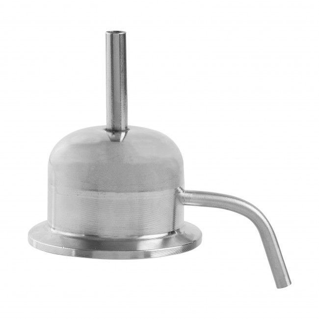 Носик купольный для холодильника CLAMP 2,0" AISI (трубка связи с атмосферой)