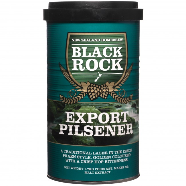 Солодовый экстракт "Black Rock" Export Pilsener (Пилснер экспортный) 1,7кг.