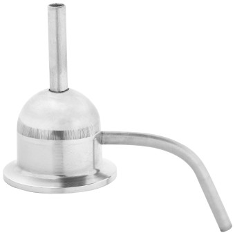 Носик купольный для холодильника CLAMP 1,5" AISI (трубка связи с атмосферой) Носик купольный для холодильника CLAMP 1,5" AISI (трубка связи с атмосферой)