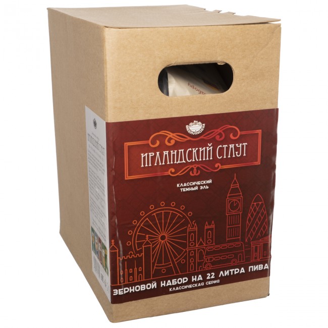 Зерновой набор для пива "Ирландский Стаут" Зерновой набор для пива "Ирландский Стаут"