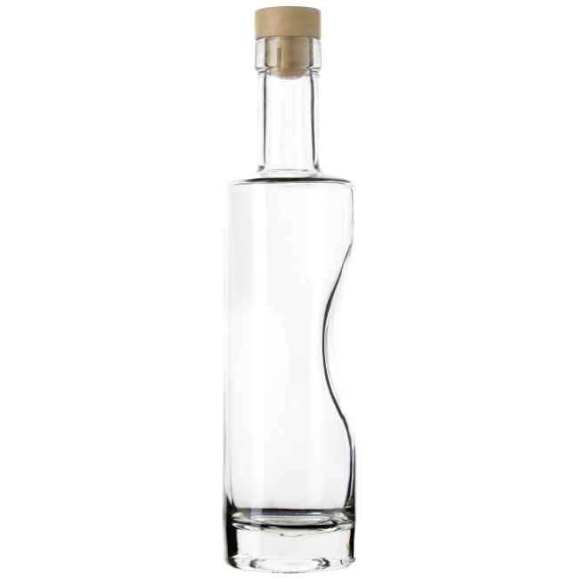 Бутылка "Deboss" 0,5 л. с пробкой полимерной Т-образной Бутылка "Deboss" 0,5 л. с пробкой полимерной Т-образной